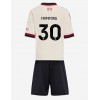 Dječji Nogometni Dres Liverpool Jeremie Frimpong #30 Gostujuci 2025-26 Kratak Rukav (+ Kratke hlače)